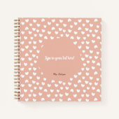 personalisiertes Bindemittel, Buchbinder, Muster b Notizblock (Vorderseite)