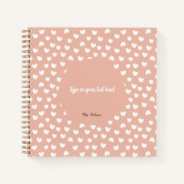 personalisiertes Bindemittel, Buchbinder, Muster b Notizblock