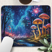 Personalisiertes Biolumineszenz-Pilz Mousepad