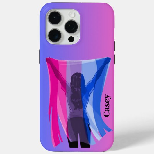 Personalisiertes Bisexuelles iPhone/iPad-Fall Case-Mate iPhone Hülle (Rückseite)