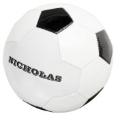 Personalisiertes Black individuelle Name-Team Fußball (Dreiviertel)