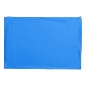 Personalisiertes Blau Kissenbezug (Rückseite-Links)