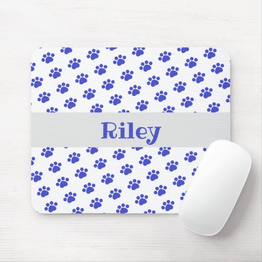 Personalisiertes blaues Farbmuster Mousepad (Mit Mouse)