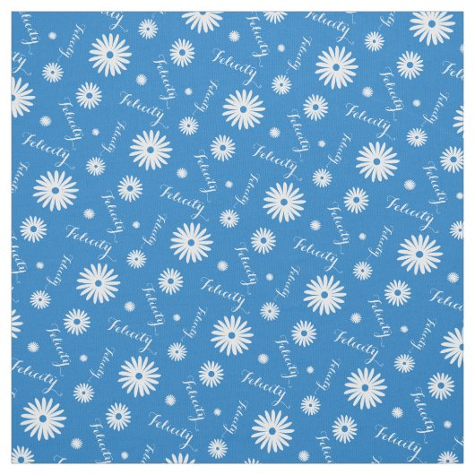 Personalisiertes blaues Farbmuster Stoff (Muster)