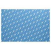 Personalisiertes blaues Farbmuster Stoff (Fat Quarter (45,7 x 55,9 cm))