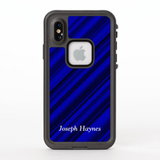 Personalisiertes blaues Holzkorn