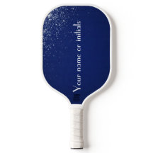 Personalisiertes blaues Pickleball-Paddle
