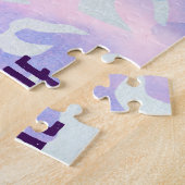 Personalisiertes Blaues Wasser - Meer und Delphine Puzzle (Seite)