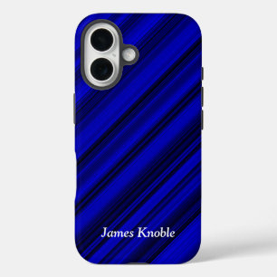 Personalisiertes Blauholz iPhone 16 Hülle