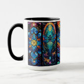 Personalisiertes Bleiglas und Libellen Tasse (Links)
