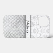 Personalisiertes Bling-Effect-Muster Case-Mate iPhone Hülle (Rückseite (Horizontal))