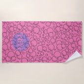 Personalisiertes Bliss Beach Handtuch (Vorderseite)