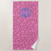 Personalisiertes Bliss Beach Handtuch (Vorderseite)