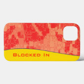 Personalisiertes Blockmuster für geometrische Mand Case-Mate iPhone Hülle (Rückseite (Horizontal))