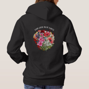 Personalisiertes BLOOM, IN DEM SIE PLANTIERT SIND Hoodie