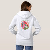 Personalisiertes BLOOM, IN DEM SIE PLANTIERT SIND Hoodie (Schwarz voll)