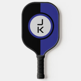 Personalisiertes Blue Black Pickleball Paddel Pickleball Schläger