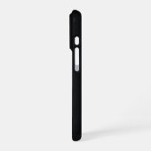 Personalisiertes Blue Merle Aussie-Porträt iPhone Hülle (Linke Seite)