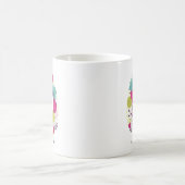 Personalisiertes blühendes Ostereier Kaffeetasse (Mittel)