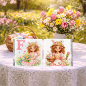 Personalisiertes Blumen-Geschenk für Mädchen Notizblock