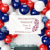 Personalisiertes Blumenbanner | Grad Baby Anniv Banner