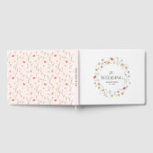 Personalisiertes Blumenblatt Gästebuch (Voll)