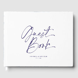 Personalisiertes Blumenblatt Gästebuch