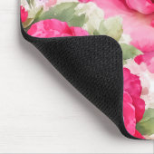 Personalisiertes Blumendesign Mousepad (Ecke)