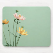 Personalisiertes Blumenfoto Modern Mousepad (Vorne)