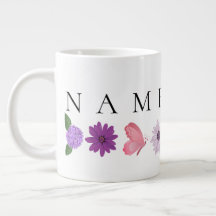 Personalisiertes Blumengeburtstagsgeschenk mit ihr