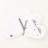 Personalisiertes Blumengeschenk für Mamas Notizblock (Innenseite)