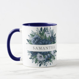 Personalisiertes Blumengeschenk | Geschenk Tasse
