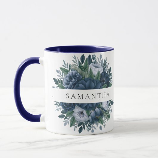 Personalisiertes Blumengeschenk | Geschenk Tasse (Links)