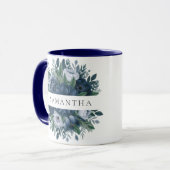 Personalisiertes Blumengeschenk | Geschenk Tasse (Vorderseite Links)