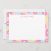 Personalisiertes Blumengestation Mitteilungskarte (Vorderseite)