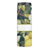 Personalisiertes Blumengetränk Thermosbecher (Rückseite)