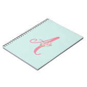 Personalisiertes BlumenNotebook Notizblock (Linke Seite)