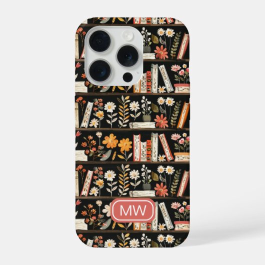 Personalisiertes Blumenregal-Handyhülle iPhone Hülle (Rückseite)