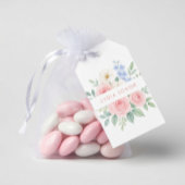 Personalisiertes Blumenwasser-Geschenkstück Geschenkanhänger