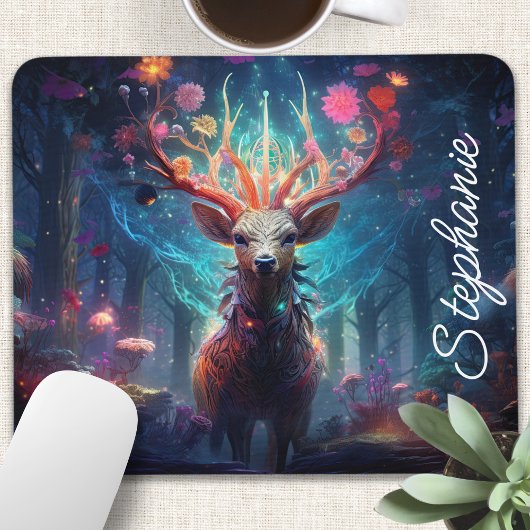 Personalisiertes Blumenwild Mousepad