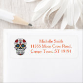 Personalisiertes BlumenzuckerHalloween (Insitu)