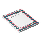 Personalisiertes Bobber Notepad Notizblock (angewinkelt)