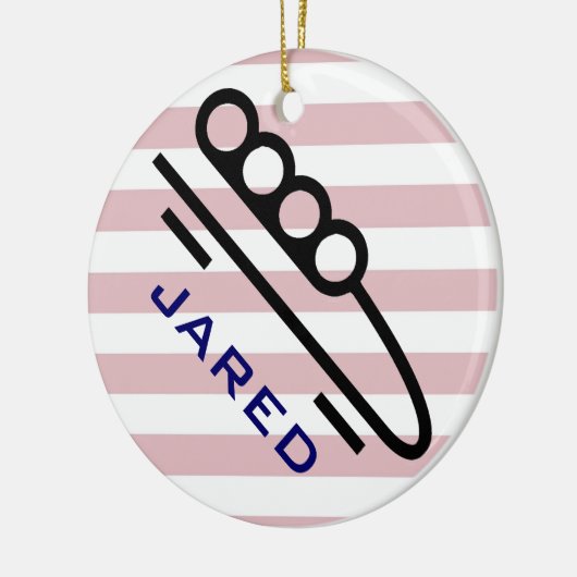Personalisiertes BobSledding Ornament (Links)