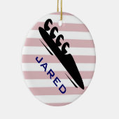 Personalisiertes BobSledding Ornament (Rechts)