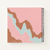 personalisiertes Bohemisches Geschenk Notizblock (Rückseite)