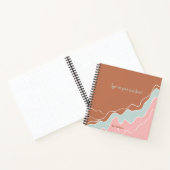 personalisiertes Bohemisches Geschenk Notizblock (Innenseite)