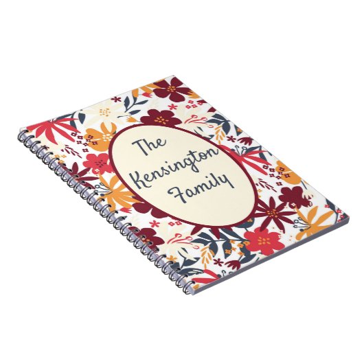 Personalisiertes Bohemisches Notebook Notizblock (Rechte Seite)