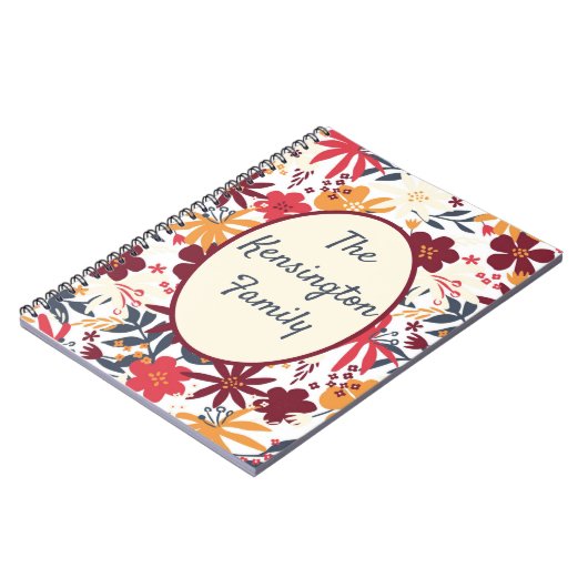 Personalisiertes Bohemisches Notebook Notizblock (Linke Seite)