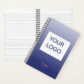 Personalisiertes Boho Floral Spiral Notebook Notizblock (Innen)