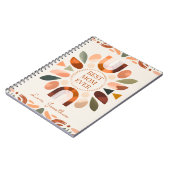 Personalisiertes Boho-Mutter-Notizbuch-Geschenk Notizblock (Linke Seite)